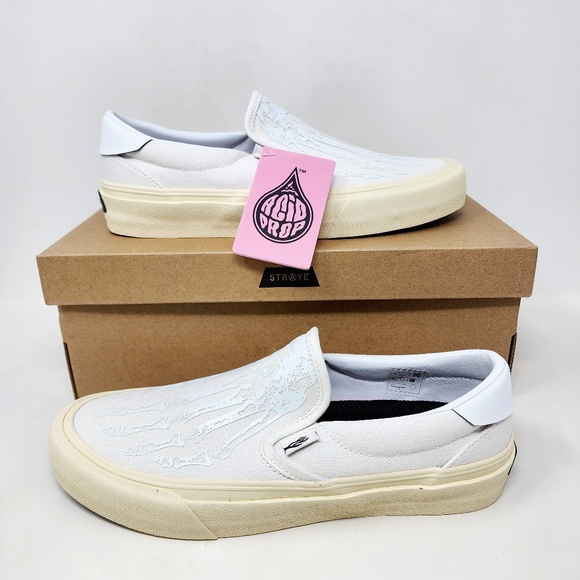 Straye Other - Straye Ventura Cream X-Ray 3D Acid Drop Slip On Skate Shoes